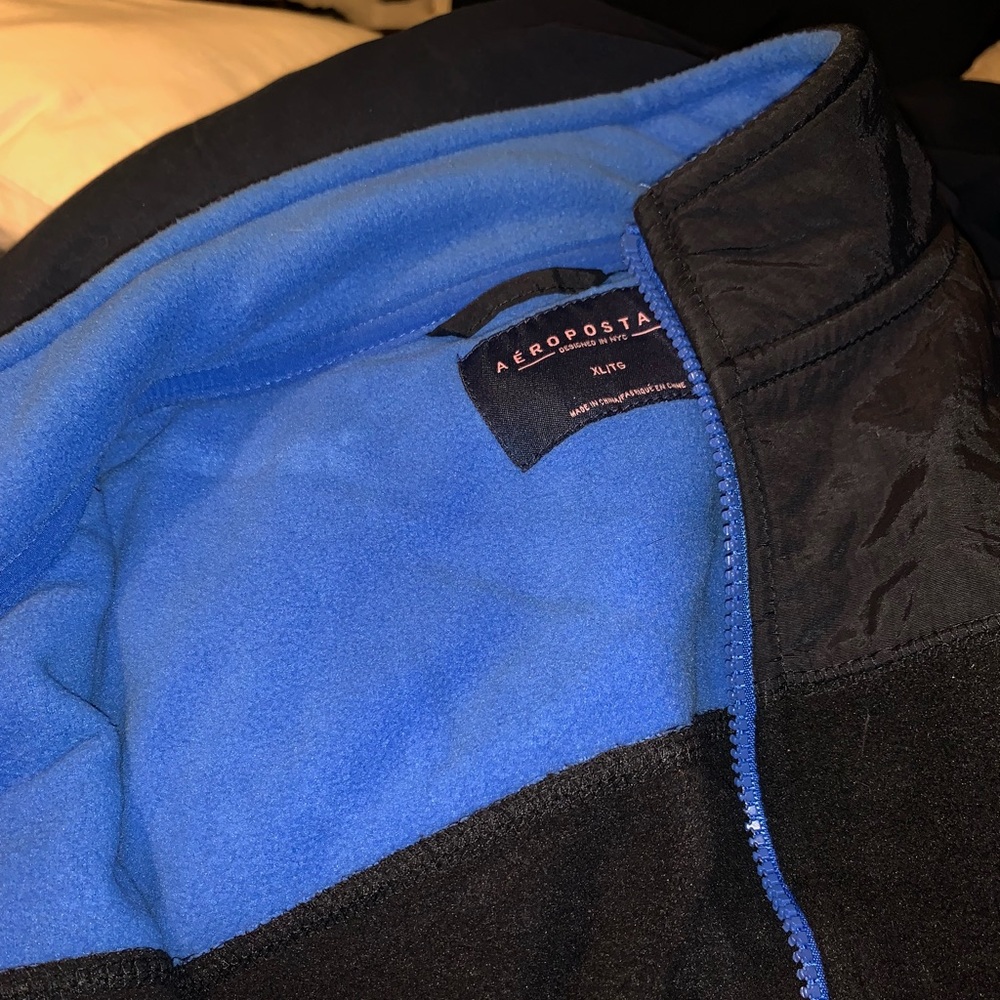 🚨 SOLD 🚨Aéropostale fleece full zipper coat  NWT